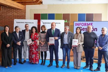 Imagen El presidente de la Diputación de Segovia presenta el Informe de Gestión de cuatro años “de adaptación, mejora y pequeños retos conseguidos”